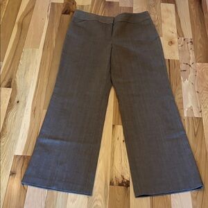 Ann Taylor Brown Wide-Leg Pants